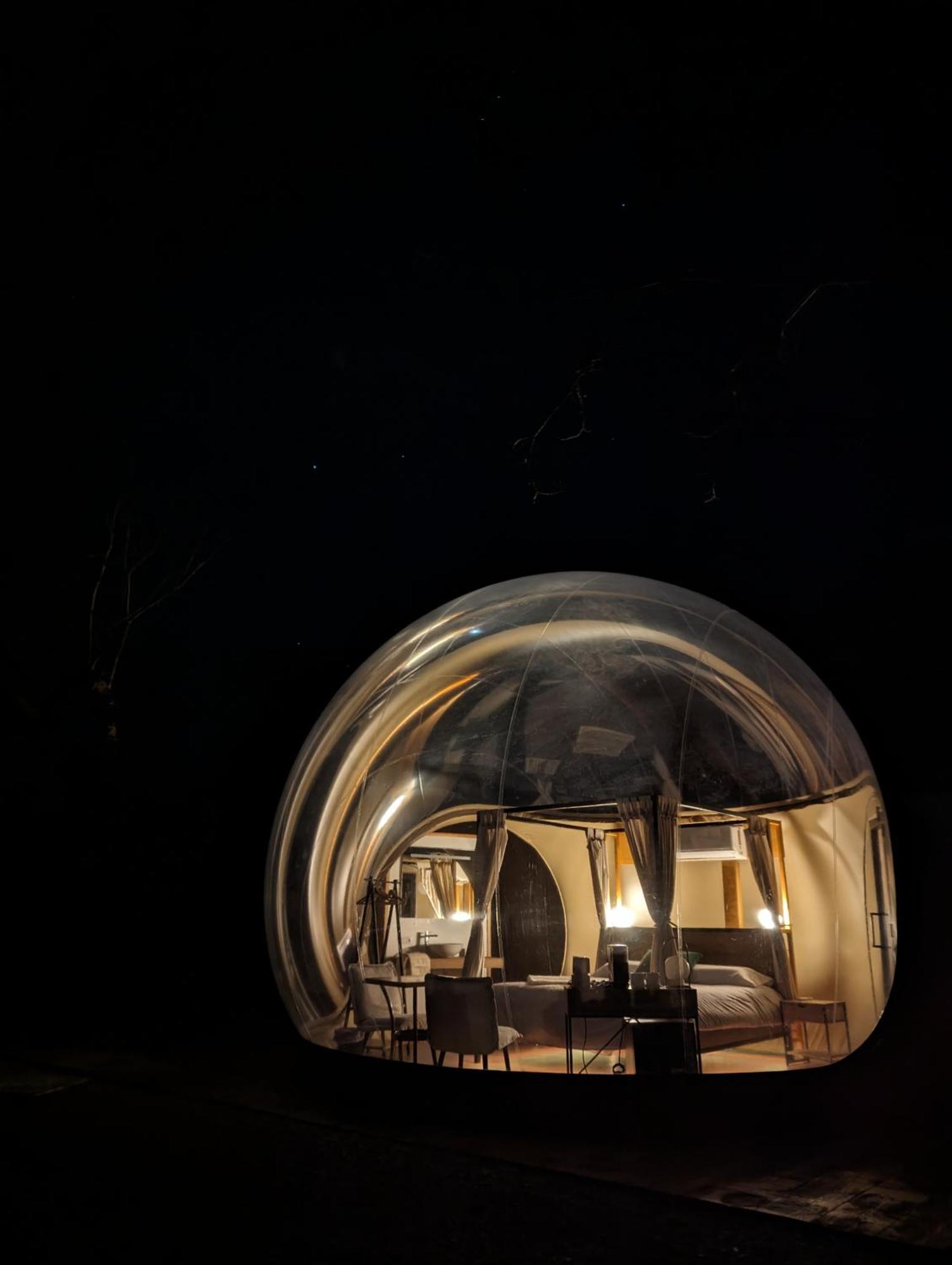 Horizonte Bubble Rooms Cortegana Kültér fotó