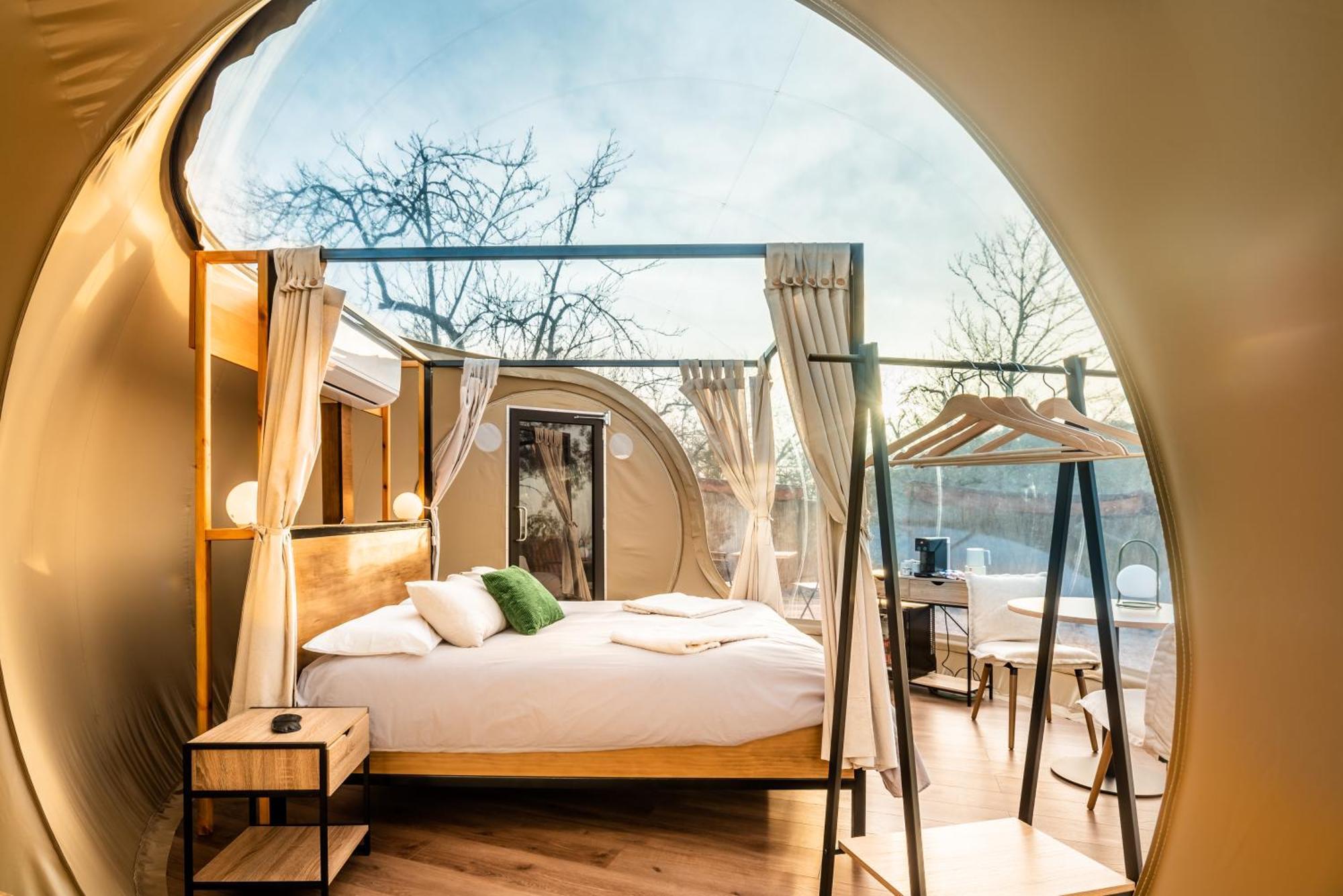 Horizonte Bubble Rooms Cortegana Kültér fotó