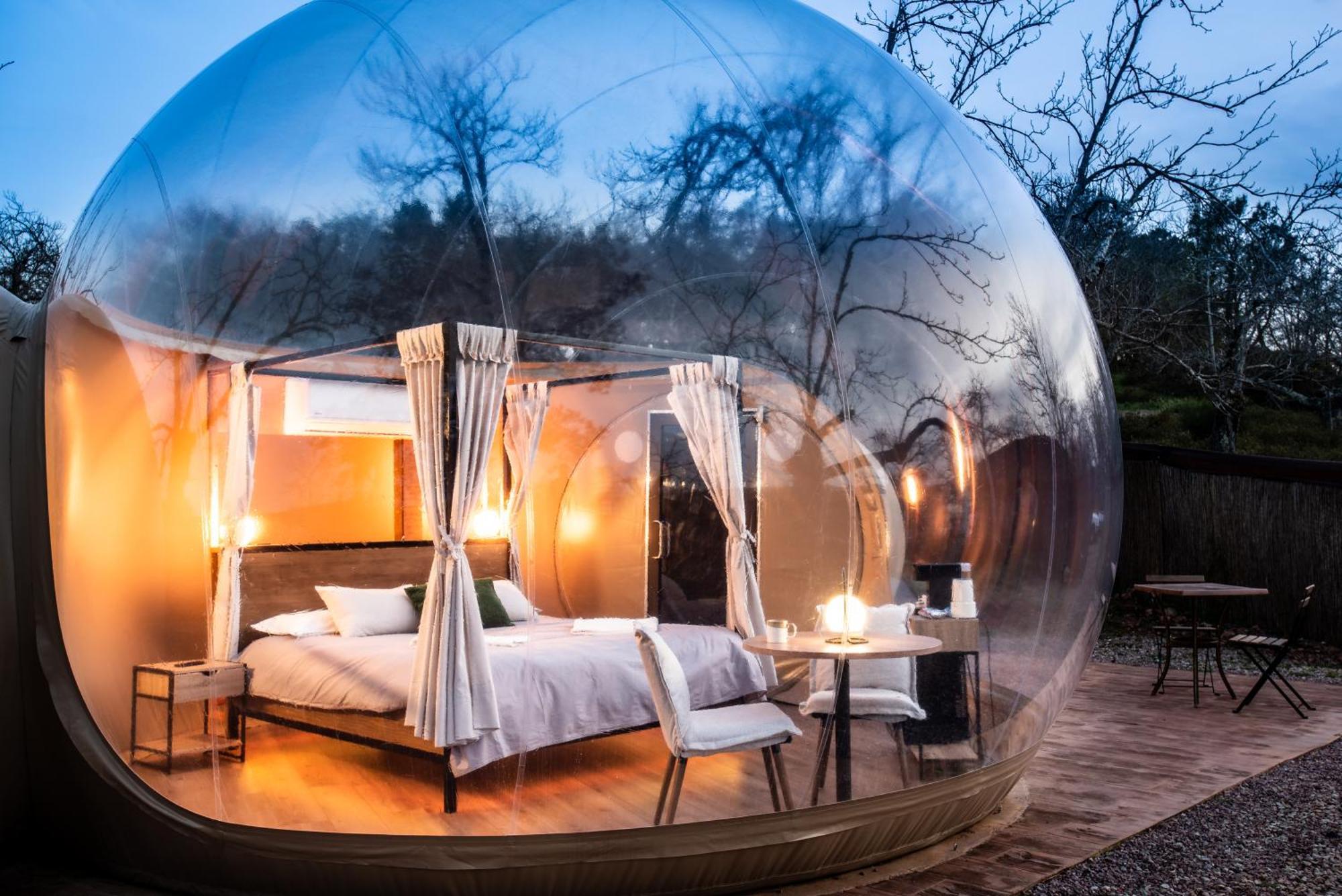 Horizonte Bubble Rooms Cortegana Kültér fotó