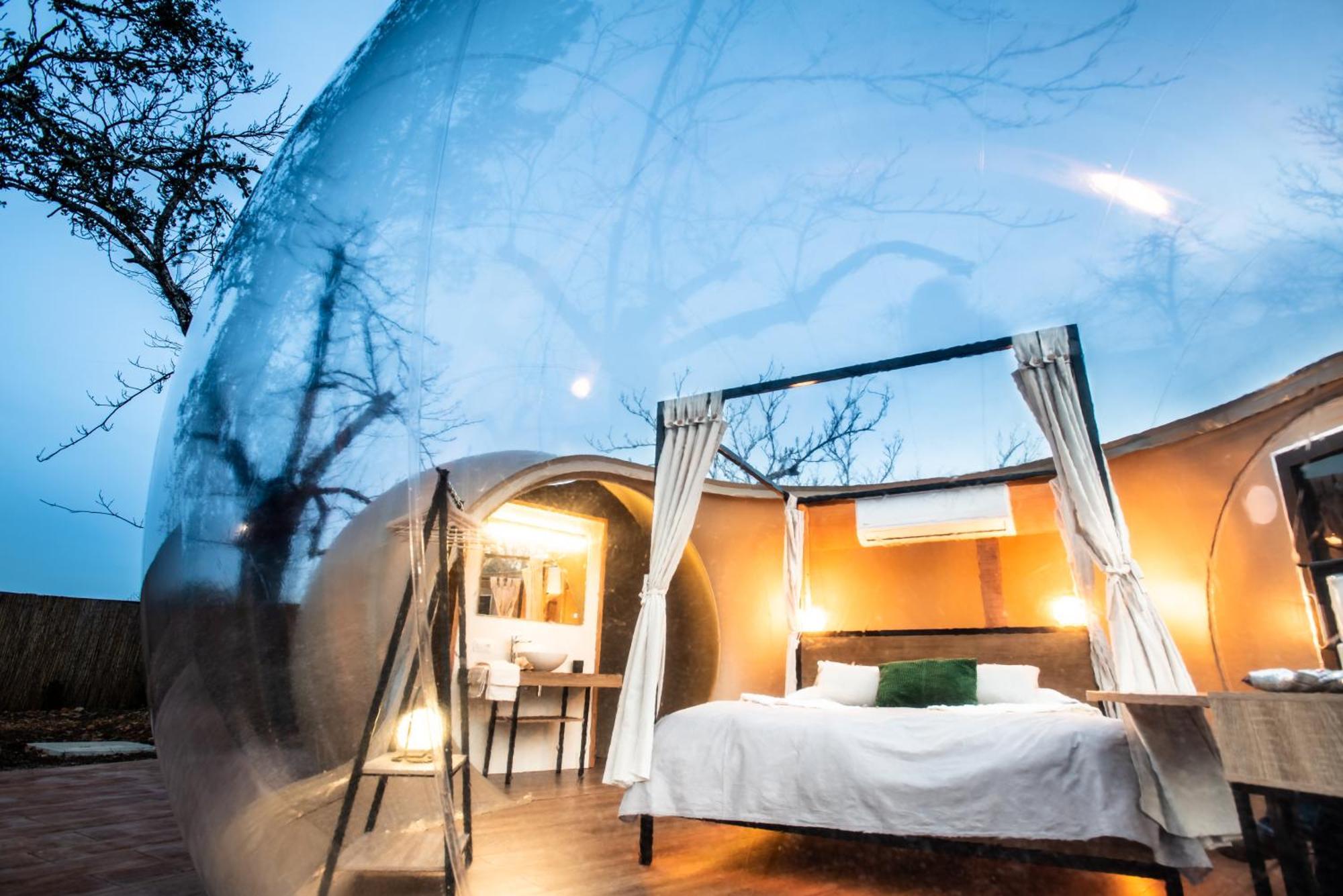 Horizonte Bubble Rooms Cortegana Kültér fotó