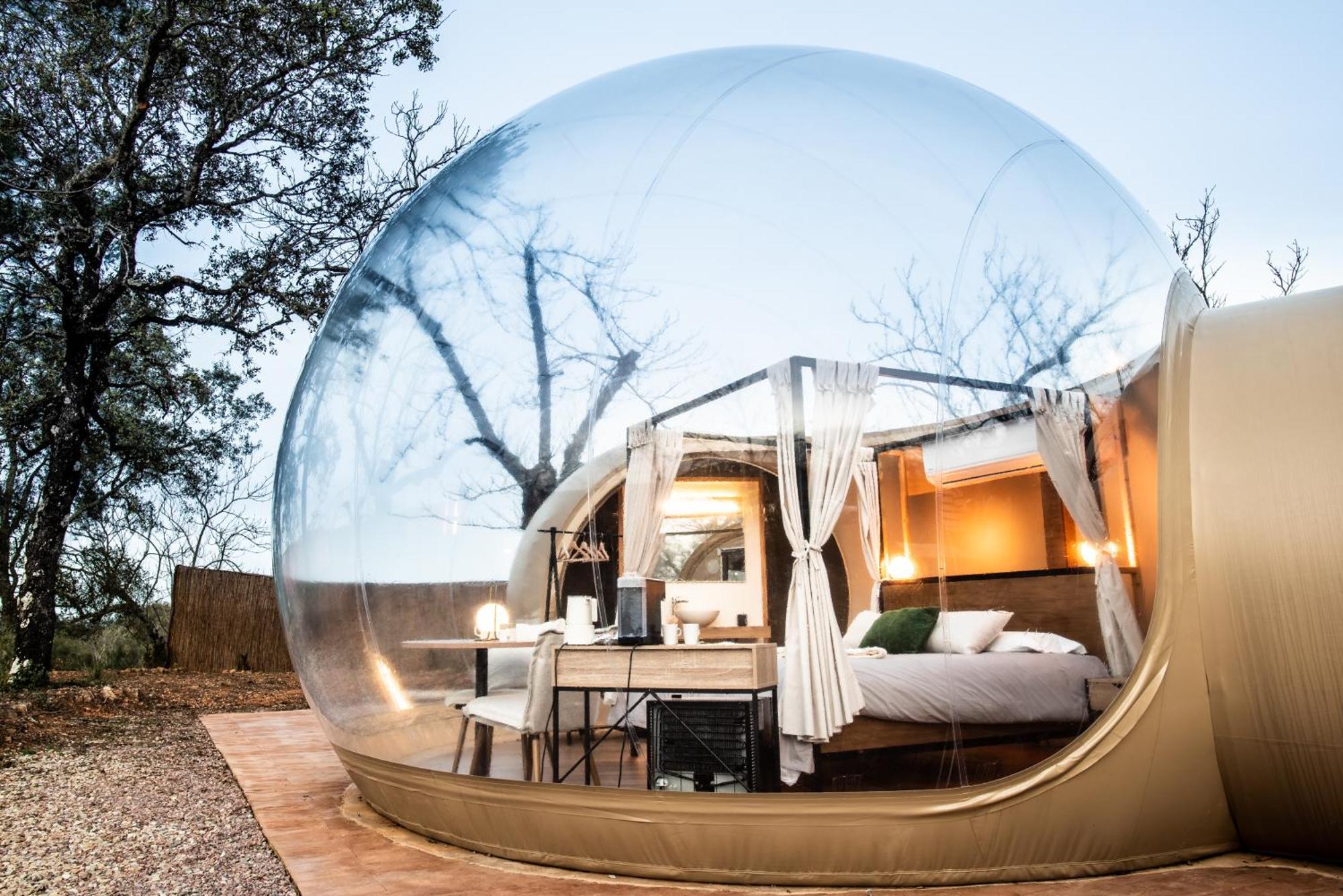 Horizonte Bubble Rooms Cortegana Kültér fotó